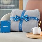 Bedsure Grey Fleece 50x70 Soft Lightweight Plush Cozy Blanket