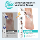 Coslus Professional Manicure Pedicure Kit  5-in-1 Electric Nail File Hand   Feet