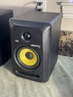 Pair Of Black Krk Rokit 5 Gen 3 Rp5g3 50w Studio Monitor Speakers - Working