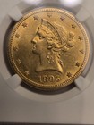 1895-o  10 Liberty Gold Ngc Au 58