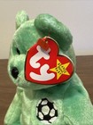 Ty Beanie Babies  kicks  The Soccer Bear 1999 Plush Toy New Original Tag 8 