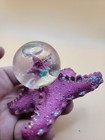 Oregon Coast Aquarium Snow Globe Purple Star Fish 