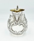 Fine George I Sterling Silver Sparrowbeak Cream   Milk Jug London 1724