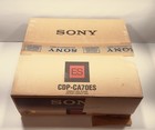 Sony Cdp-ca70es Compact Disc Player Brand New In Open Box Complete