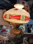 Vintage Pair Budweiser Beer Wall Sconce Lighted Bar Sign