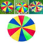 Kids Play Rainbow Parachute Outdoor Game Exercise Summer Fun Sports T C7x2