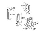 Window Sash Lock Antique Brass Casement Latch Prime-line Diecast Metal Retro