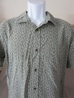 New Jack O neill Collection Green Shirt Short Sleeve Button Up Surfing Size Xl