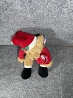 Avon Christmas Sammy Santa Plush 12  Bear Russ Berrie   Co  W Tag
