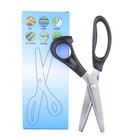 5mm Scalloped Pinking Shears Sharp Serrated Scissors Fabric Cutting Tool