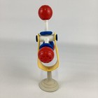 Ambi Toys Rota Twin Rattle Vintage Baby Toy Suction Cup Holland Spinner 70s