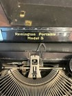 Vintage Remington Portable Model 5 Black Portable Typewriter With Original Case