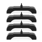 4 Pcs Rubber Radiator Insulator Pads - Support Mounts For Gm  Buick  Pontiac - R