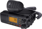 Um385bk 25 Watt Fixed Mount Marine Vhf Radio  Waterproof  Noaa Weather Alert  Al