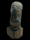 Unique Antique Ancient Egyptian Statue Large Stone Queen Meritaten Worship Sun