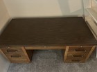 Alma Vintage 1970 s Mid Century Tanker Desk - Made In Usa  Very Good Condition 
