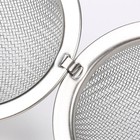 2pcs Stainless Steel Mesh Tea Infuser  2 1 Inch Tea Ball  Strainer Tea Diffus   