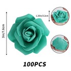 100pcs Artificial Flowers Foam Roses Fake Flowers Foam Flowers Artificial Flo   