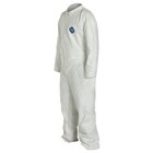3- Dupont Tyvek Ty120s Disposable Coveralls Cleaning Spray Painting Bunny Suits