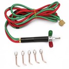 Mini Oxygen Gas Torch Acetylene Welding Soldering Gun Tool Kit 5replaceable Tips
