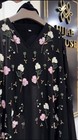 Hand Embroidered Abaya Women s Modest Islamic Dress Elegant Floral Robe Clothing