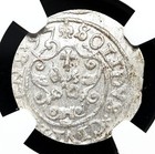 Poland  Riga  Sigismund Iii  1587-1632  Billon Solidus  1597  Ngc Ms63