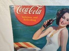 Coca Cola  Vintage Advertisement Bathing Suit Girl 1997 Poster 16 X 20