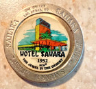  1 Hotel Sahara  1952 1996  Inlaid Token - Las Vegas   Nevada Casino Chip B365