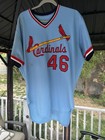 Pete Vuckovich 1978 St  Louis Cardinals Game Used Jersey Tagged 1977 Loa