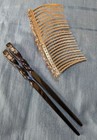 Purple Hairpin Set Of 2 Hair Accessories Clips And Comb Styles