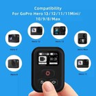 Remote Control Accessories For Gopro Hero Black 13 12 11 11mini 10 9 8 max wirel