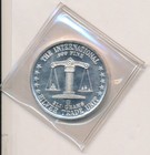 Only God Conquers Lest We Forgt Mt Rushmore 1 One Troy Ounce 999 Silver Round