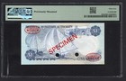 Bermuda One Dollar 1-5-1984 P28bs  specimen  Uncirculated Grade 64