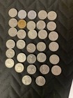 Lot Of 30  Canadian Nickels  All Coins With Different Dates   1920s-1970s   241