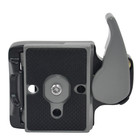 323 Quick Release Clamp Adapter For Manfrotto 200pl-14 Camera Tripod Head Plate