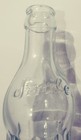 1900 s Smile  Art Deco Soda Bottle  6 1 2 Oz   No Chips Or Cracks free Shipping