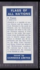France Flag - 50   Year Old English Tobacco Card   21