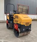 Factory Direct Sale 1 5 Ton Double Drum Vibratory Soil Roller Compactor