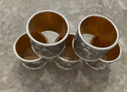 Antique French Silver Tone Figural Carved Cherub Angel Art Deco Napkin Rings 5