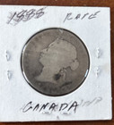 1888 Canada Half Dollar Circulated Silver  Canadian 50 Cents 50c Victoria