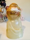 Afghan Jade Buddha Natural Carving Figurines Almost 4in Crystal Rock Gemstone 