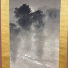 Japanese Hanging Scroll  white Egrets In Moonlight  By Yokoyama Taikan W box