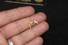 Genuine Ancient Roman Gold Luna Amulet Pendant In Perfect Condition