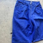 Vintage Rodin Blue Baggy Denim Shorts Size 31 