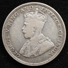 Straits Settlements 20 Cents 1927  Coin  Silver  Inv f224