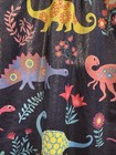 Leotards For Girls     gymnastics Sleeveless Sparkly 4-5 Years Blue Dinosaur