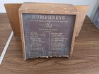 Rare Vintage Humphreys Pharmacy Drug Store Display  49 Quack Medicine Bottles