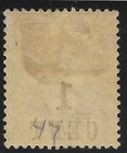 1892 British Honduras  Sc 47 Mlh Og Vf
