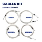 14 -16  Handlebar Brake Line Clutch Cable W abs For Harley Touring 2014-2016