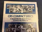Vtg 1980s-cbs Compact Discs-springsteen-loverboy-hooters-toto-wham -pink Floyd